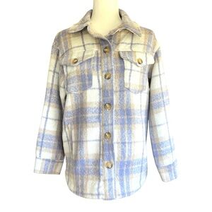 Avec Les Filles Coat Size S Anthropologie Plaid Bella Swan Hipster Evermore
